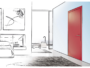 Cerniera Invisibile Cab-R Regolabile 3d per Porta a Filo varie finiture |  Sfs-Intec - immagine 8